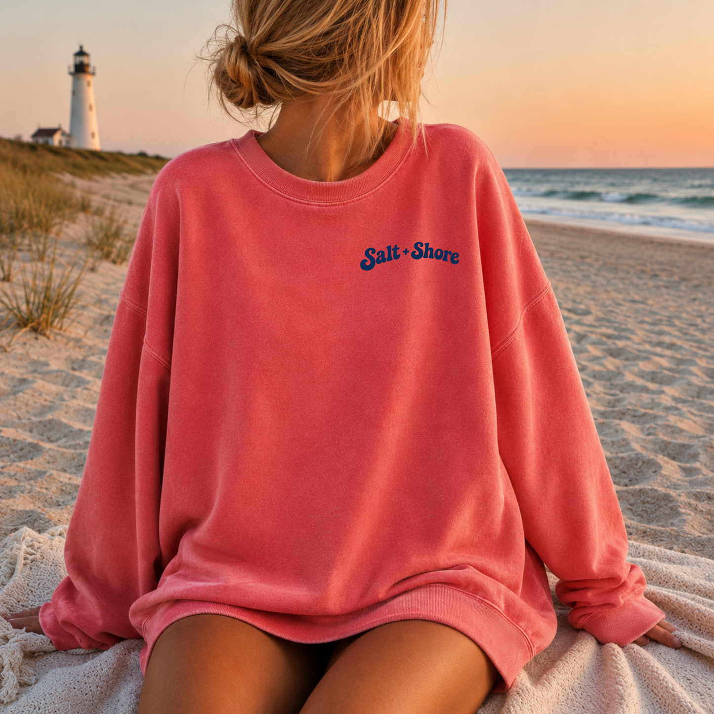 Long Island or Nowhere – Premium Garment-Dyed – Coral Reef | Salt + Shore
