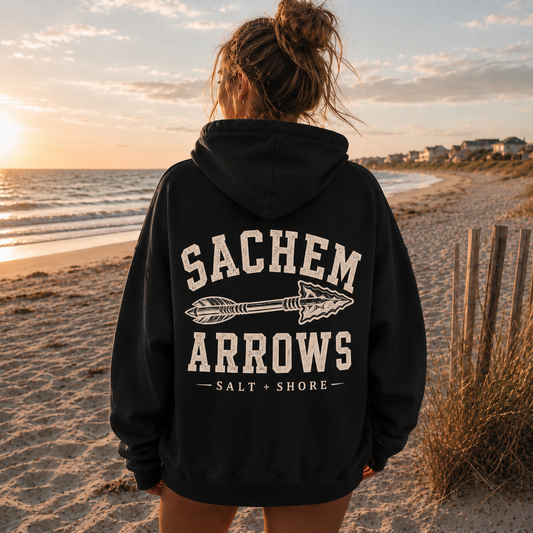 Sachem Arrows x Salt + Shore – Classic Cotton – Black | Salt + Shore