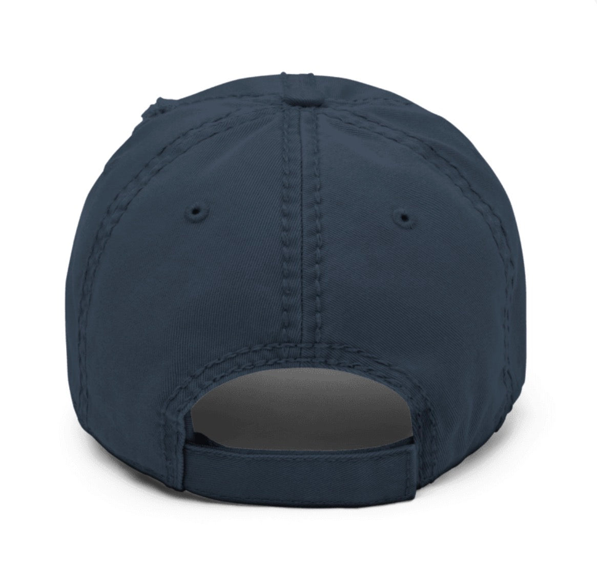 Long Island Embroidered Navy Dad Hat | Salt + Shore