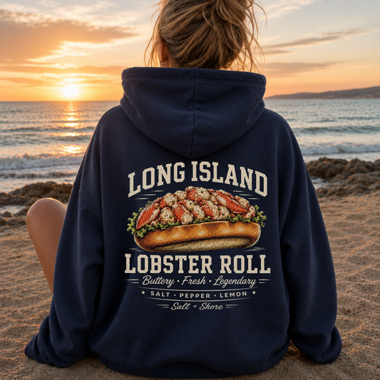 The Long Island Lobster Roll – Classic Cotton – Navy | Salt + Shore