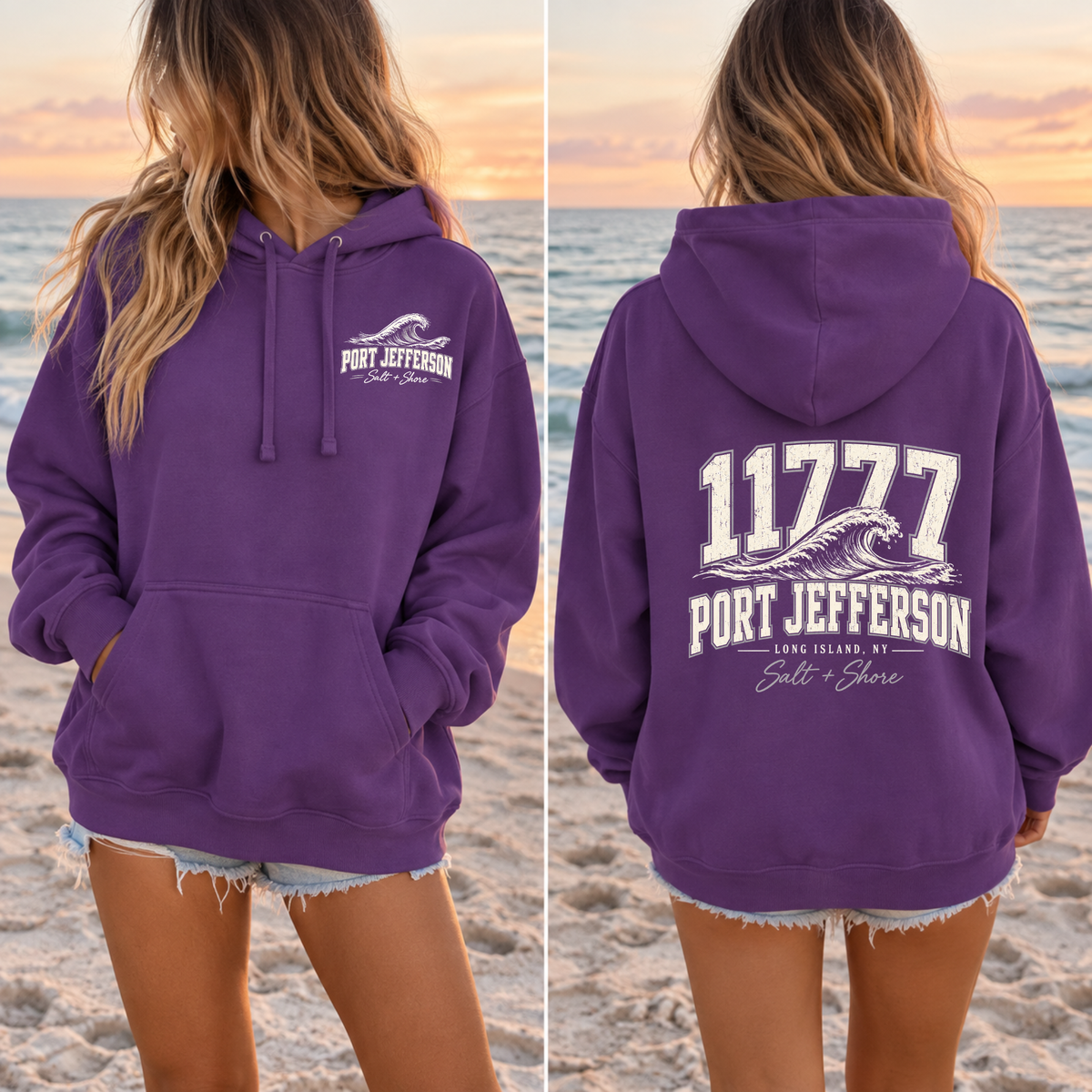 11777 Wave – Premium Garment-Dyed – Royal Tide | Port Jeff | Salt + Shore