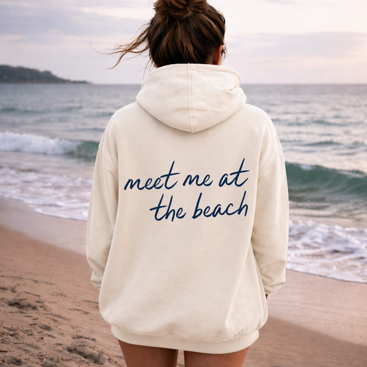 Meet Me at the Beach – Premium Garment-Dyed – Bone | Salt + Shore