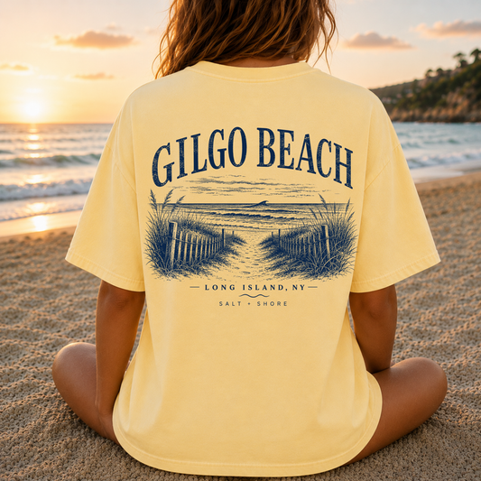 Gilgo Beach – Premium Garment-Dyed – Sunwashed Butter | Salt + Shore
