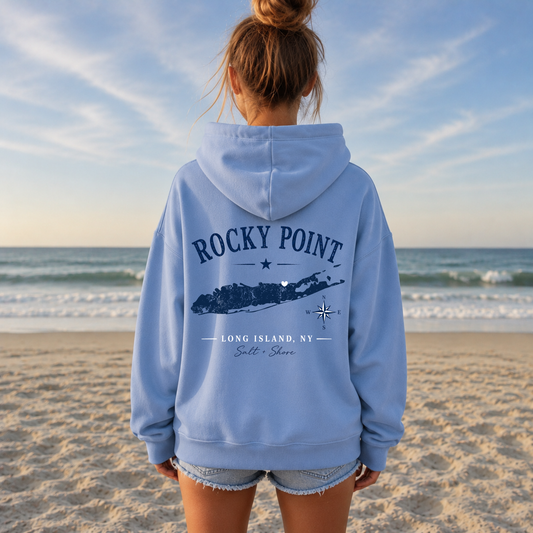 Rocky Point Local – Classic Cotton – Carolina Blue | Rocky Point Cheer | Salt + Shore