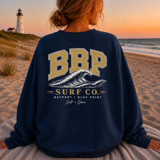 BBP Surf Co. – Premium Garment-Dyed – Washed Navy | BBP Phantoms | Salt + Shore