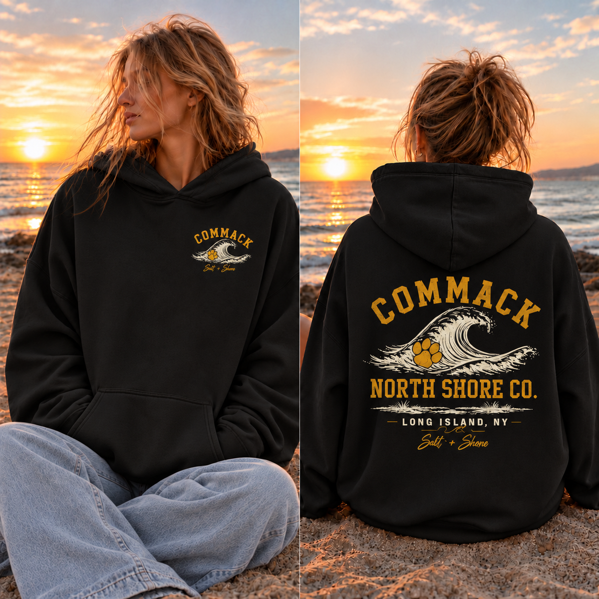 Commack North Shore Co. – Classic Cotton – Black | Commack | Salt + Shore