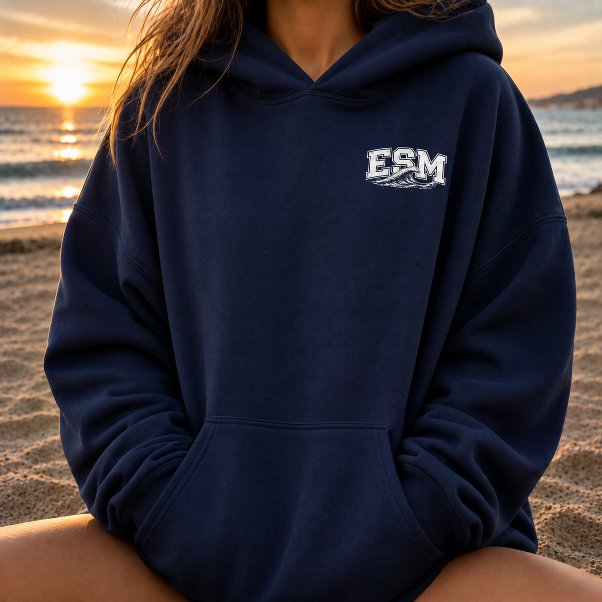 ESM Tide – Classic Cotton – Navy | ESM Sharks | Salt + Shore