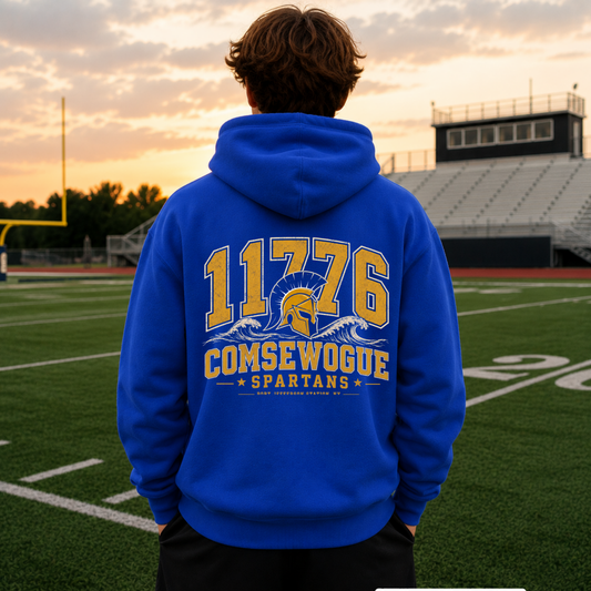 Comsewogue 11776 – Classic Cotton – Deep Water | Comsewogue Football | Salt + Shore