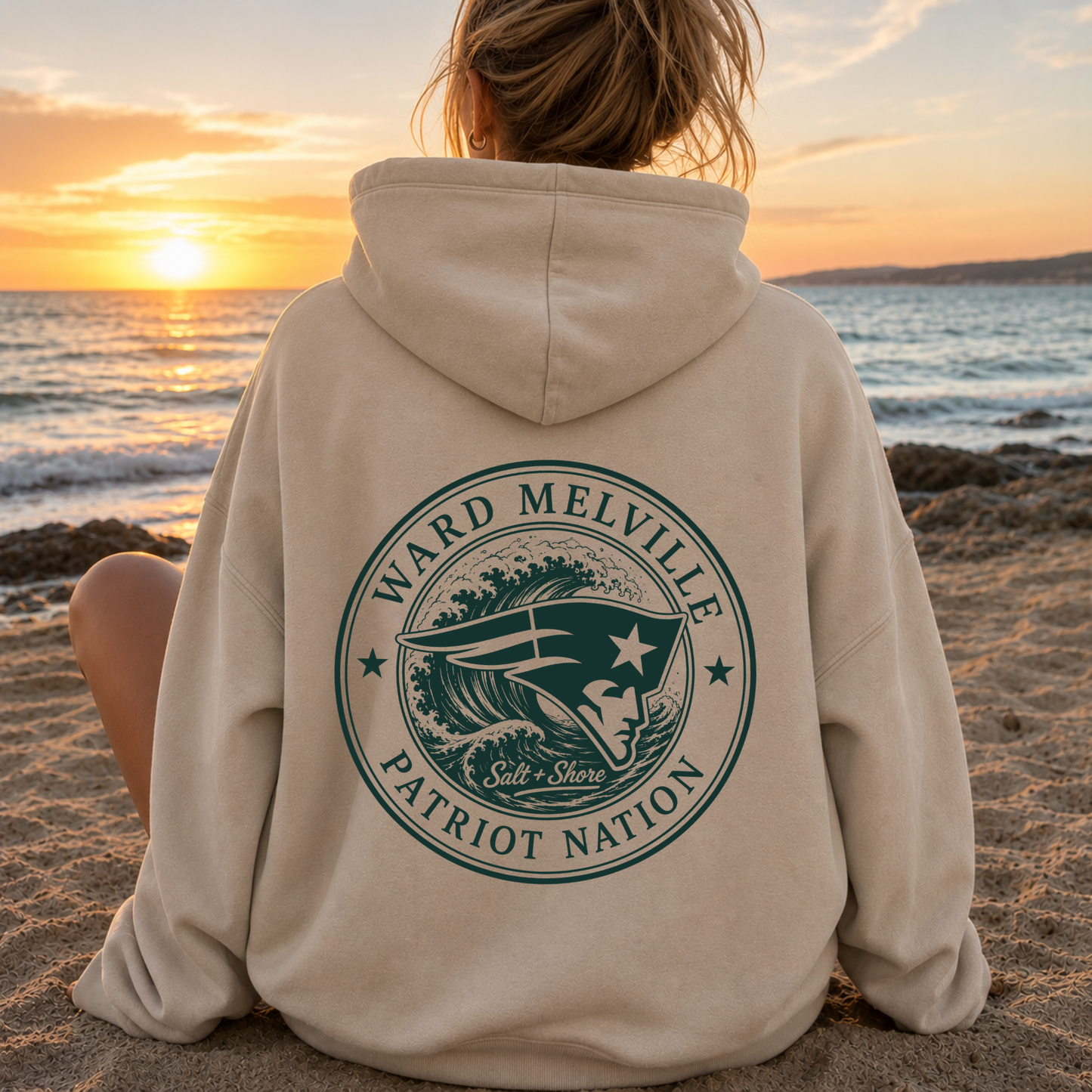 Ward Melville: Patriot Tide – Classic Cotton – Sand | Ward Melville Cheer | Salt + Shore