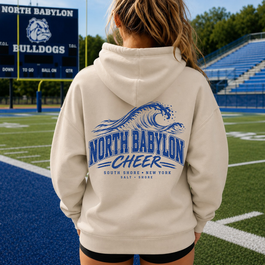 North Babylon Cheer Wave – Premium Garment-Dyed – Bone | North Babylon Cheer | Salt + Shore