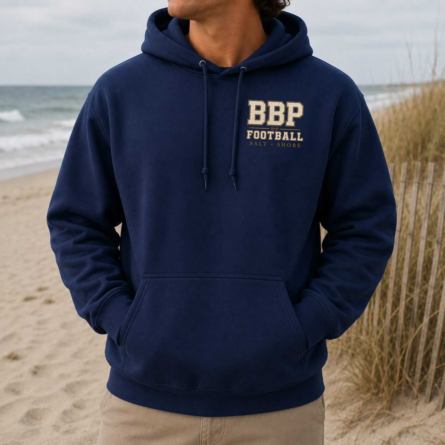 We are BBP Football – Classic Cotton – Navy | BBP Phantoms| Salt + Shore
