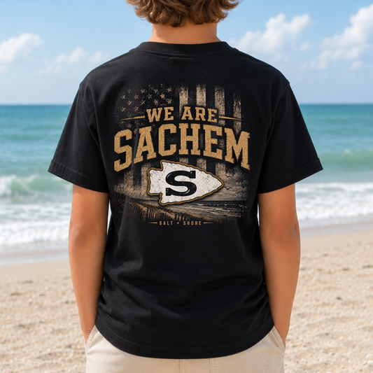 We Are Sachem – YOUTH – Classic Cotton – Black | Salt + Shore