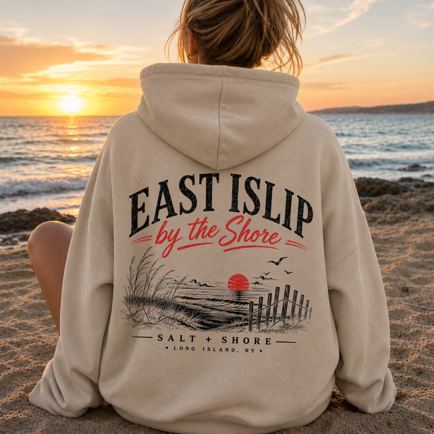 East Islip by the Shore – Classic Cotton – Sand | East Islip | Salt + Shore