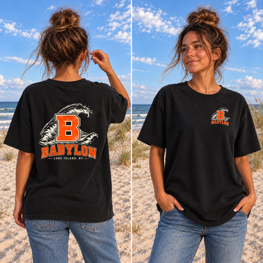 Babylon Wave Rider – Premium Garment-Dyed – Black | Babylon | Salt + Shore