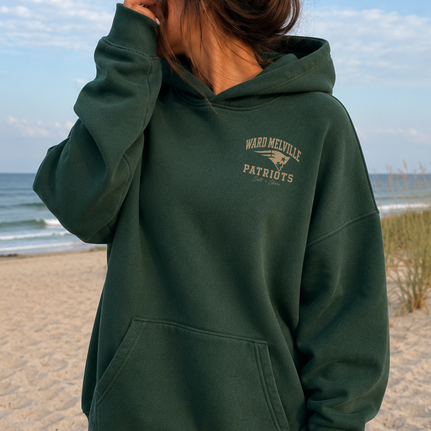 Ward Melville Varsity – Premium Garment-Dyed – Coastal Pine| Ward Melville Cheer | Salt + Shore