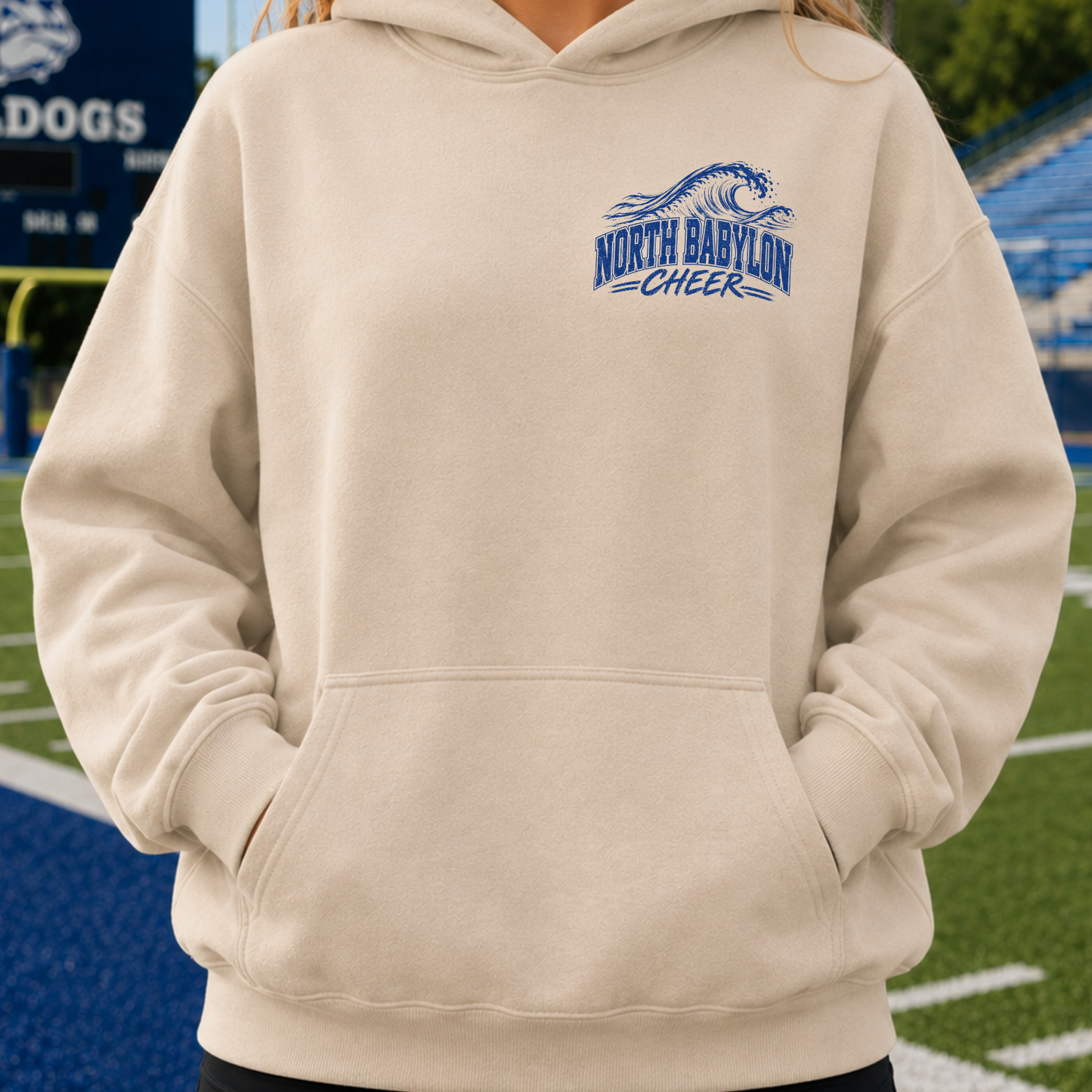 North Babylon Cheer Wave – Premium Garment-Dyed – Bone | North Babylon Cheer | Salt + Shore