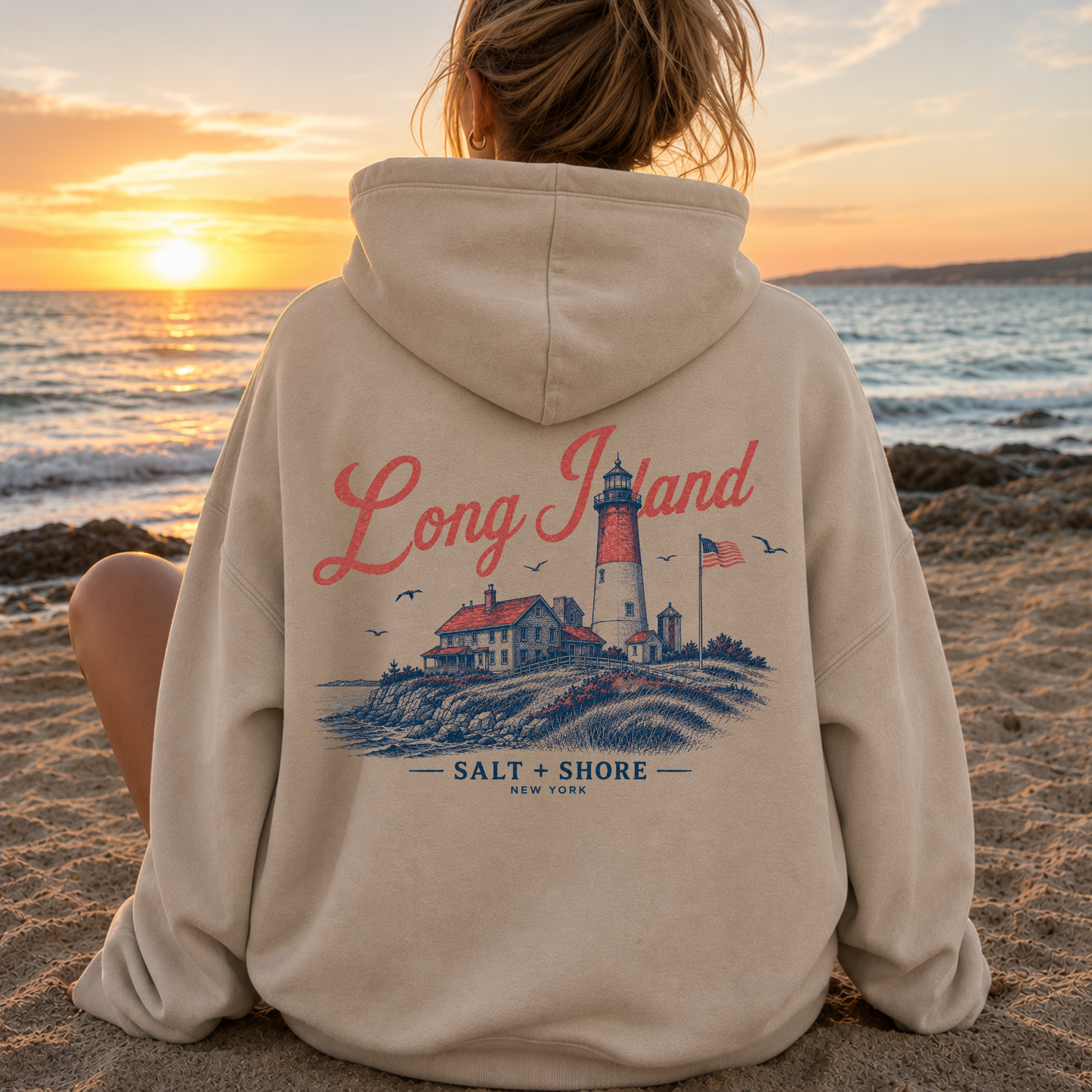 Beacon of Long Island – Classic Cotton – Sand | Salt + Shore