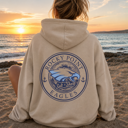 Rocky Point: Eagles Tide – Classic Cotton – Sand | Rocky Point Cheer | Salt + Shore