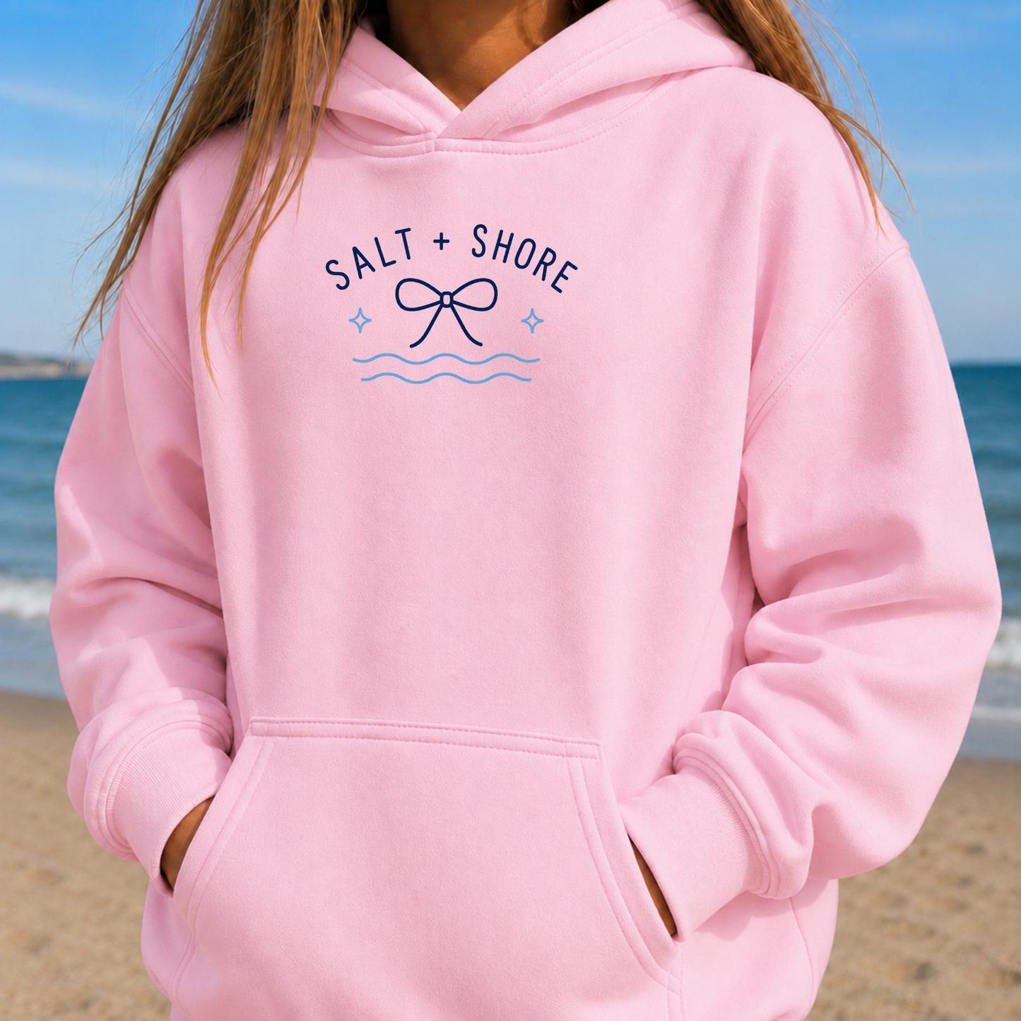 Long Island Girl - Toddler/Youth – Classic Cotton – Seashell Pink | Salt + Shore