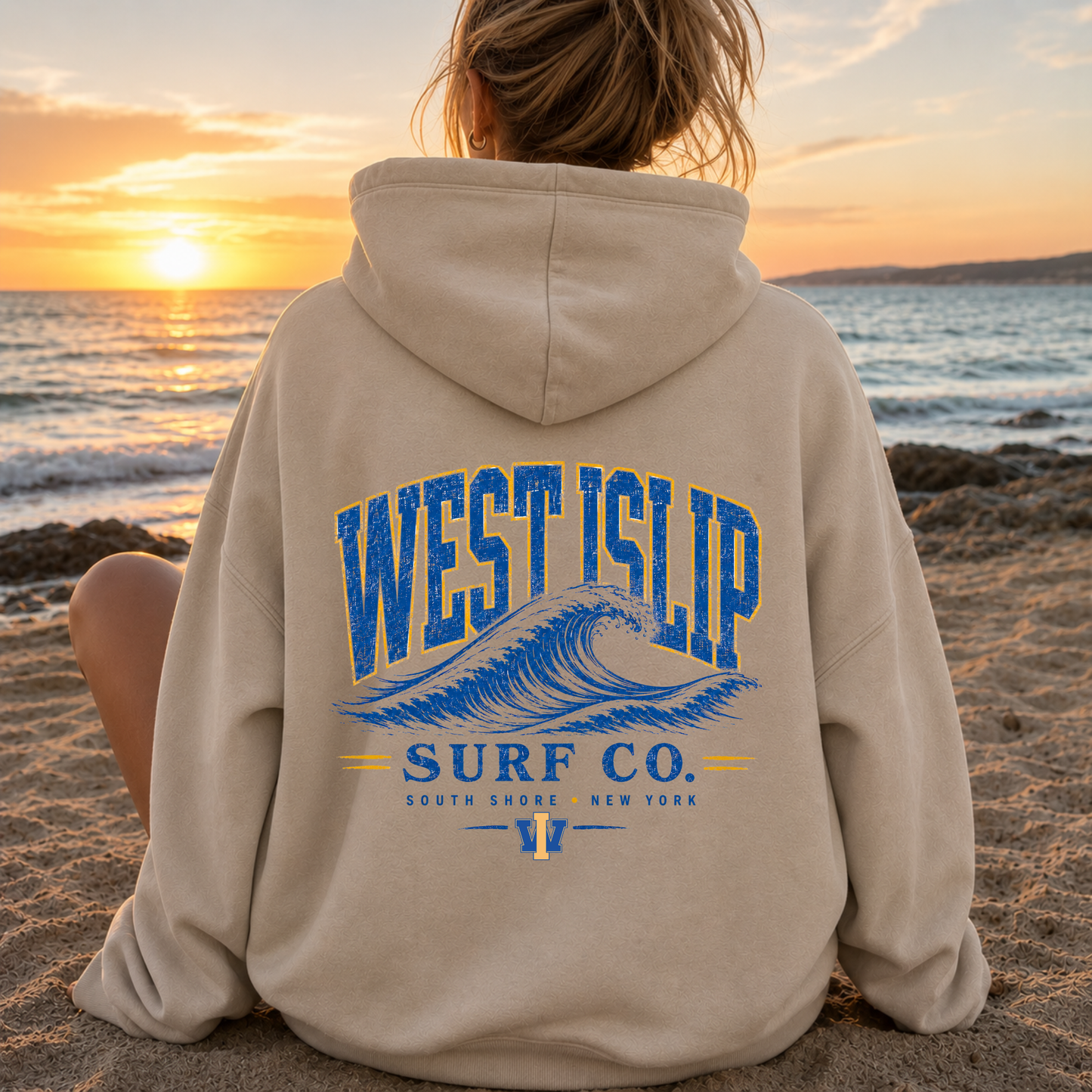 West Islip Surf Co. – Classic Cotton – Sand | West Islip | Salt + Shore