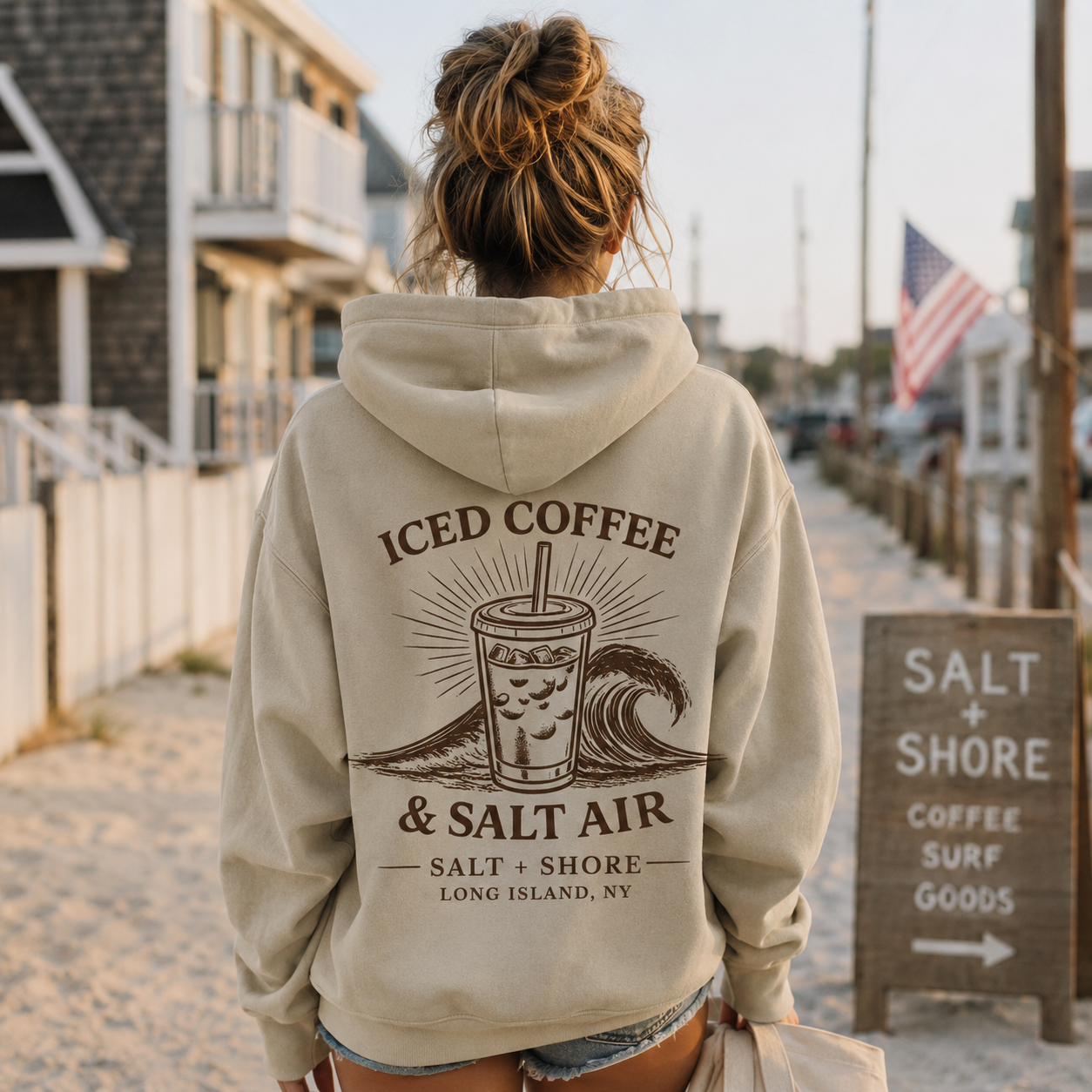 Brewed by the Shore – Classic Cotton – Sand | Salt + Shore