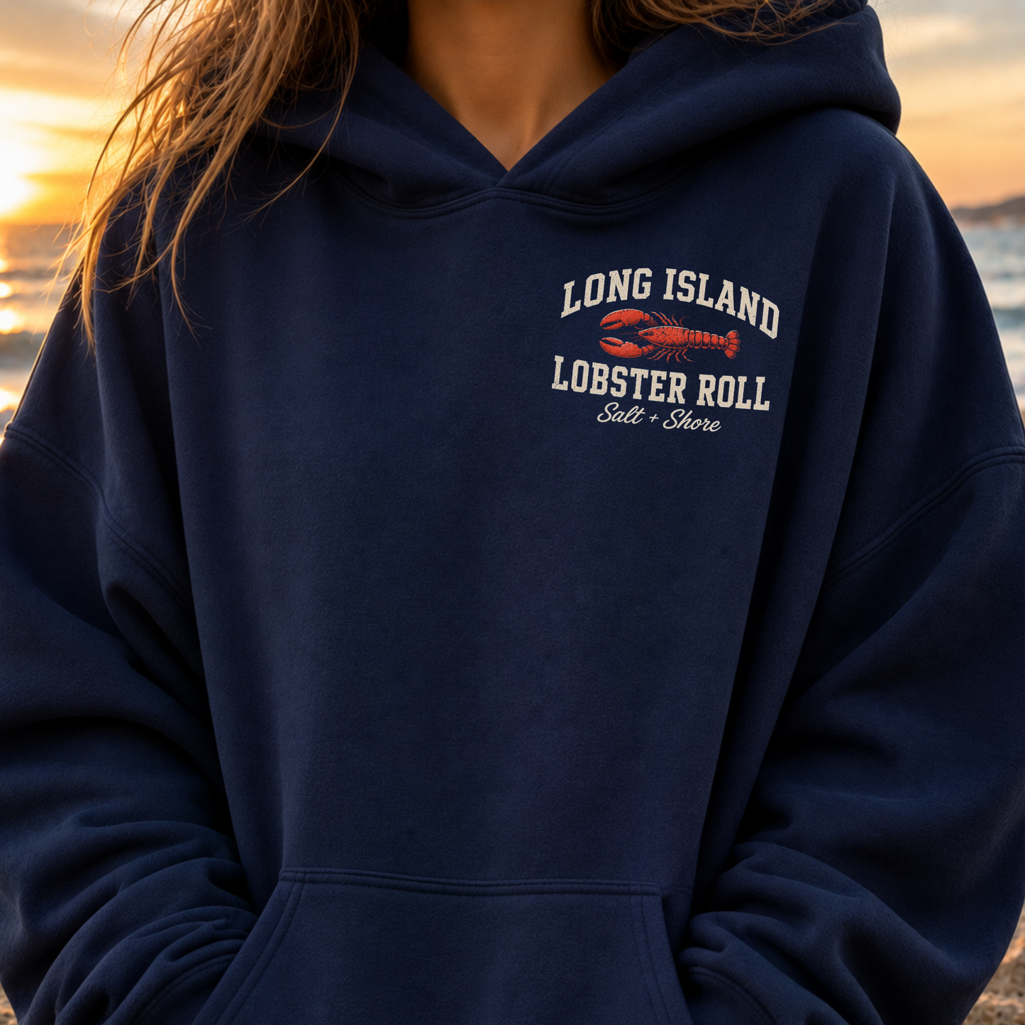 The Long Island Lobster Roll – Classic Cotton – Navy | Salt + Shore