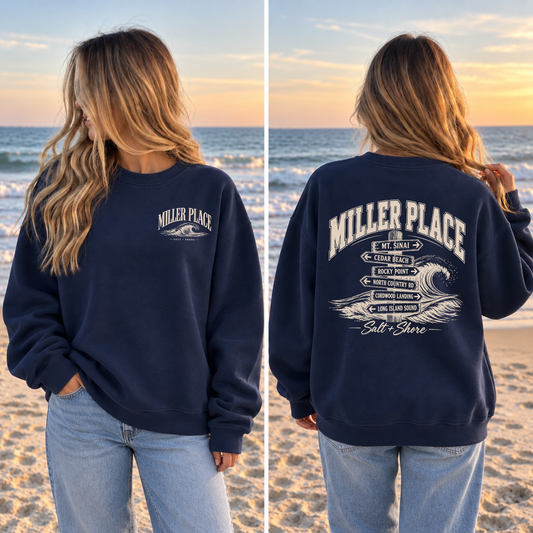 Miller Place Wayfinder – Classic Cotton – Navy | Miller Place | Salt + Shore