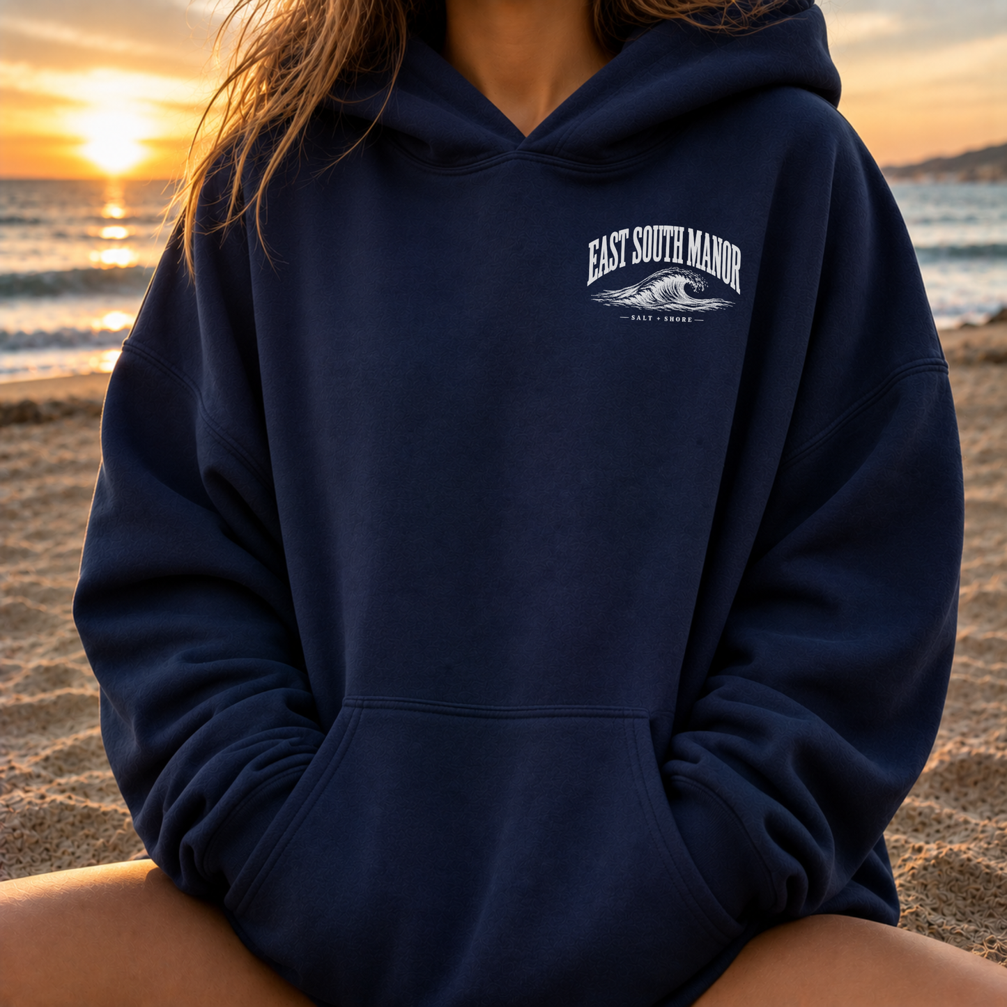 ESM Wayfinder – Classic Cotton – Navy | ESM Sharks | Salt + Shore
