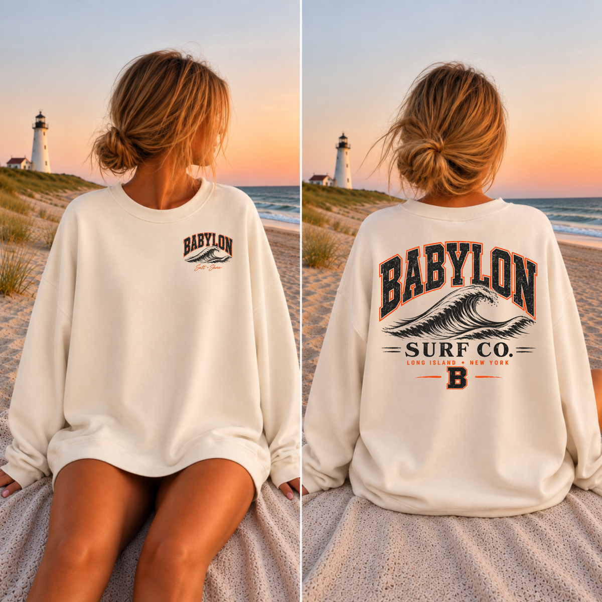 Babylon Surf Co. – Premium Garment-Dyed – Bone | Babylon | Salt + Shore