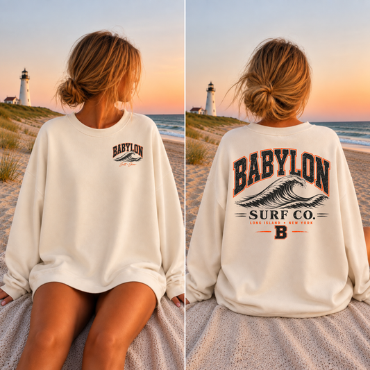 Babylon Surf Co. – Premium Garment-Dyed – Bone | Babylon | Salt + Shore