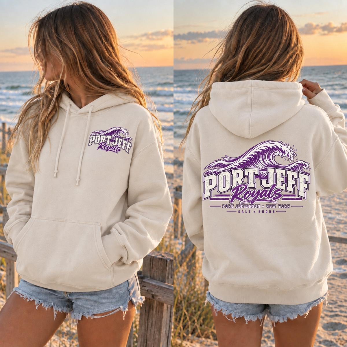 Port Jeff Breaker – Premium Garment-Dyed – Bone | Port Jeff | Salt + Shore