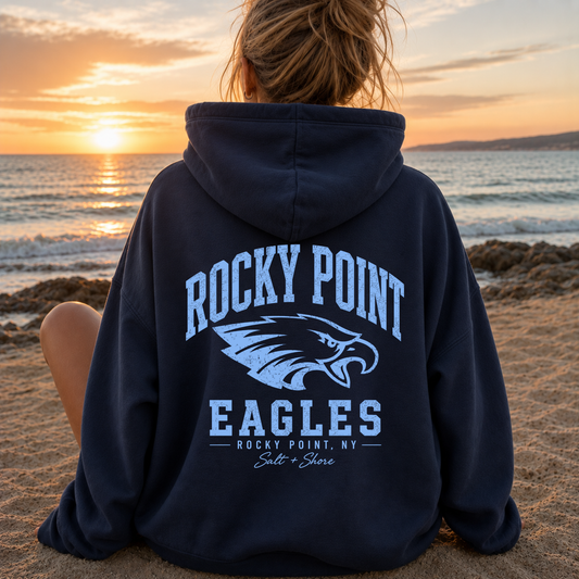 Rocky Point Varsity – Classic Cotton – Navy | Rocky Point Cheer | Salt + Shore