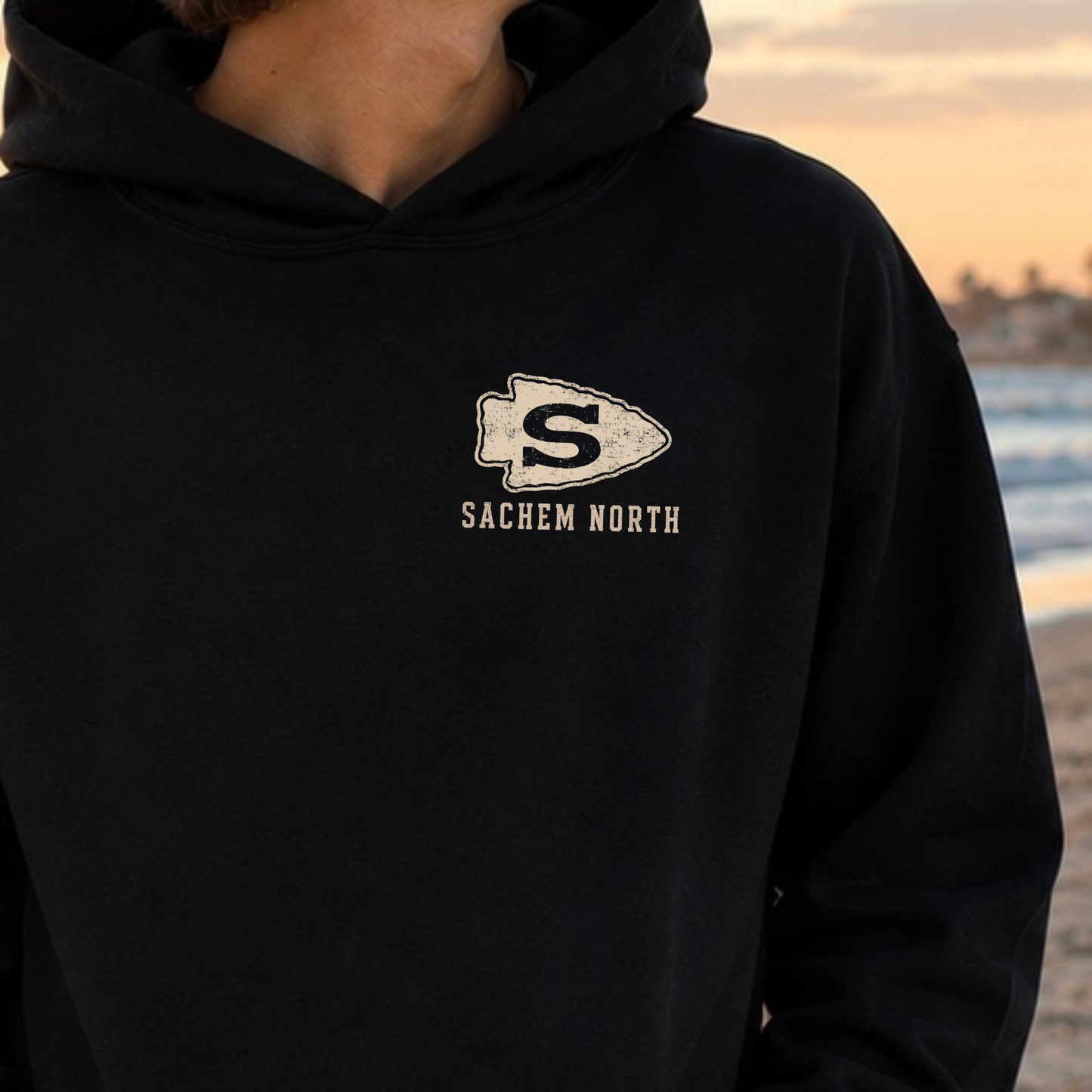 Sachem North – Classic Cotton – Black | Sachem North Football | Salt + Shore