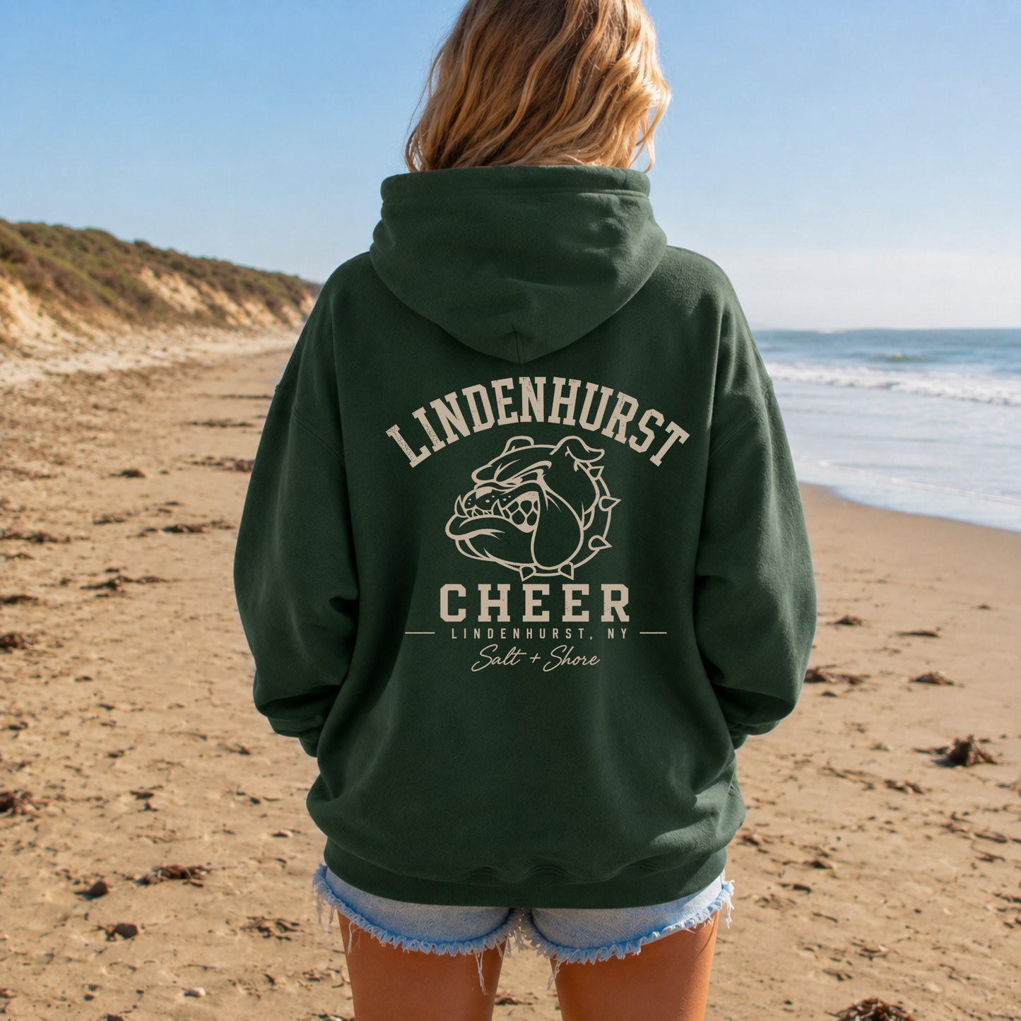 Lindenhurst Bulldogs Cheer – Classic Cotton – Dune Pine | Lindenhurst Cheer | Salt + Shore