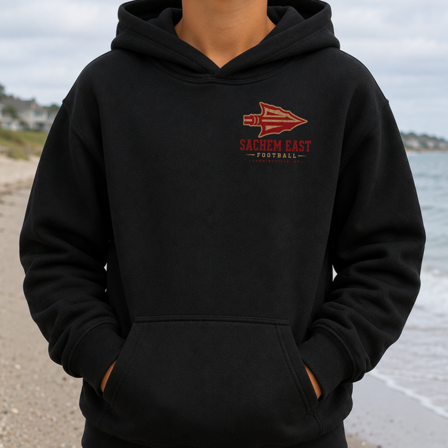 Sachem East Gameday – YOUTH – Classic Cotton – Black | Salt + Shore