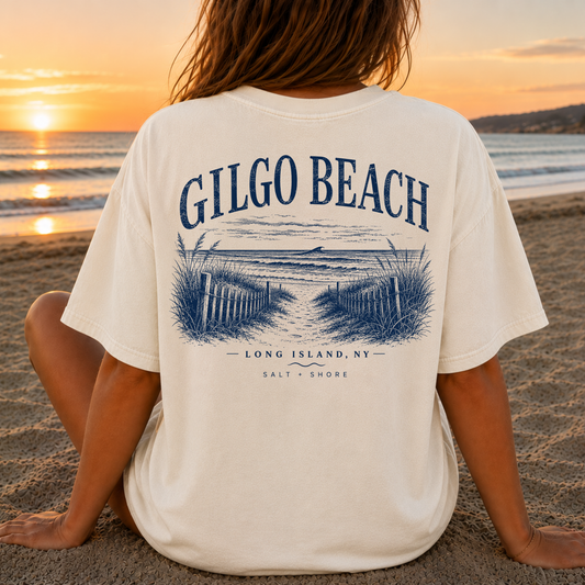 Gilgo Beach – Premium Garment-Dyed – Bone | Salt + Shore
