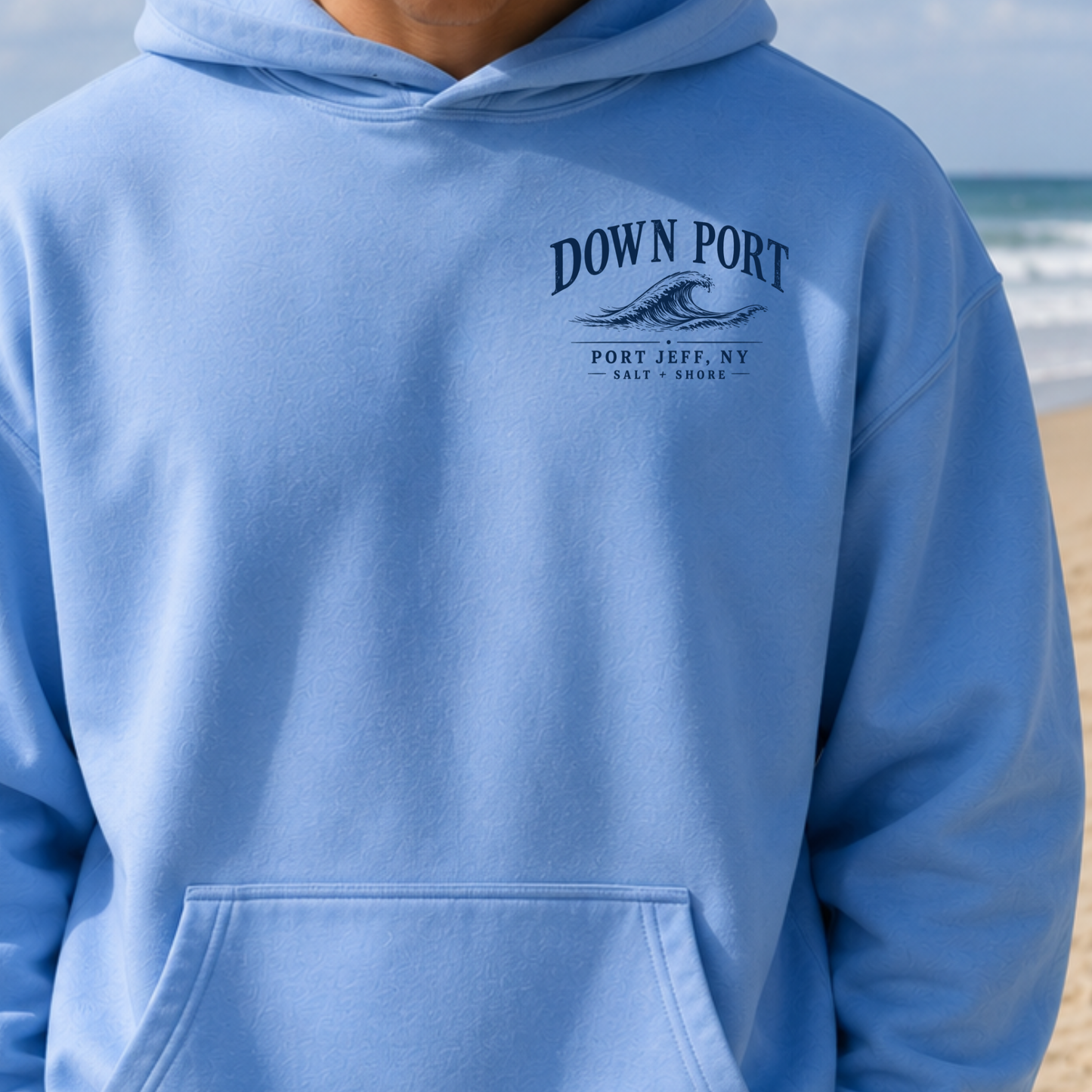 Port Jefferson Down Port – Classic Cotton – C. Blue | Salt + Shore