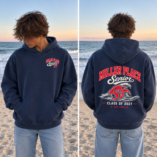 Miller Place Senior 27’ – Classic Cotton – Navy | Miller Place | Salt + Shore