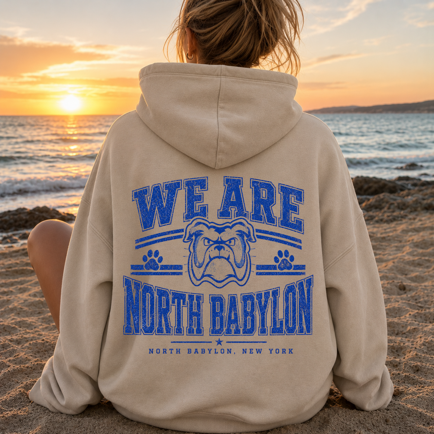 We Are North Babylon – Classic Cotton – Sand | North Babylon Cheer | Salt + Shore
