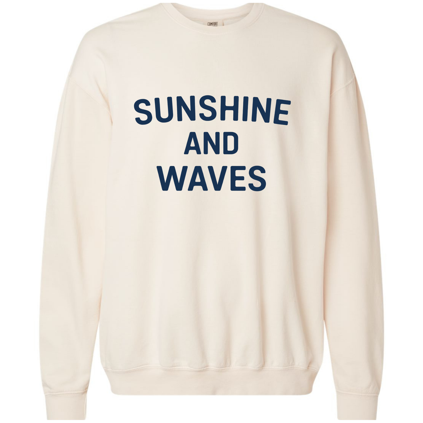 Sunshine and Waves – Premium Garment-Dyed – Bone | Salt + Shore