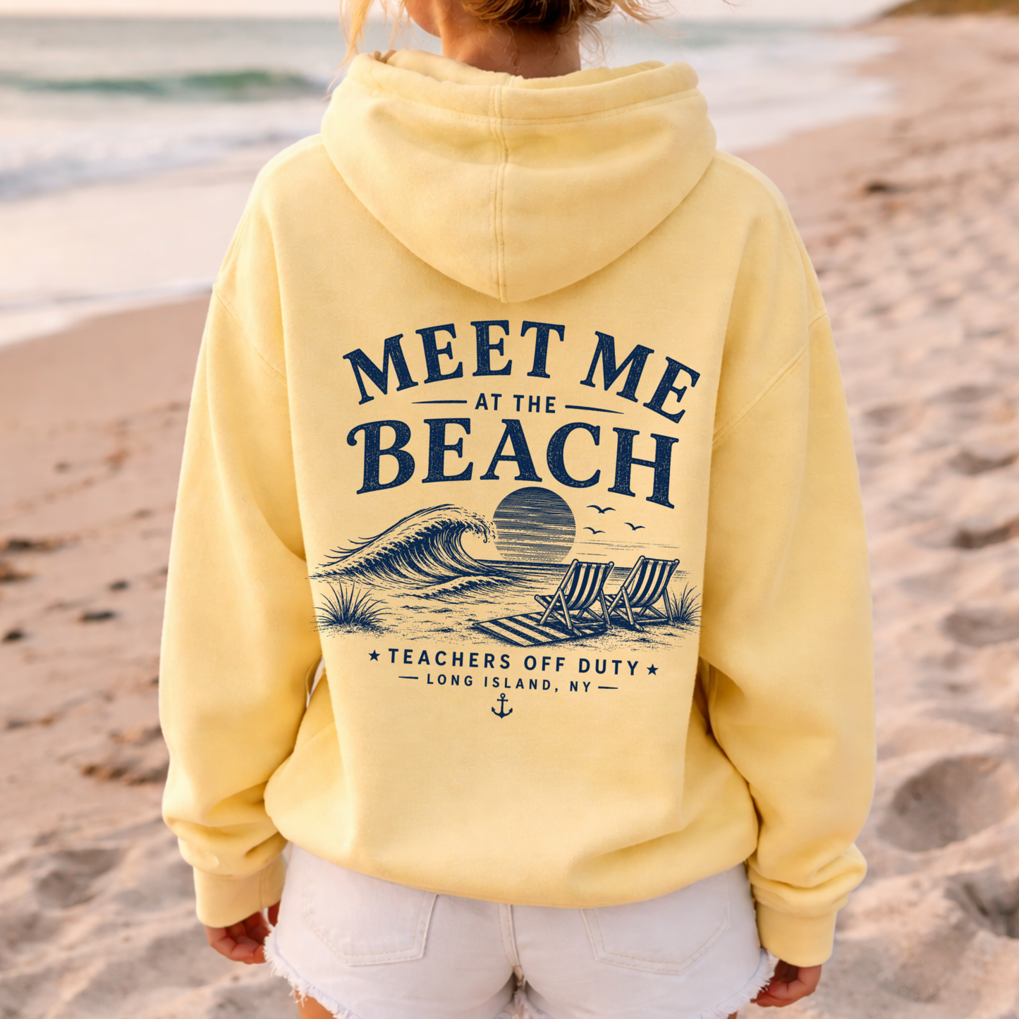 Teachers Off Duty – Premium Garment-Dyed – Sunwashed Butter | Salt + Shore