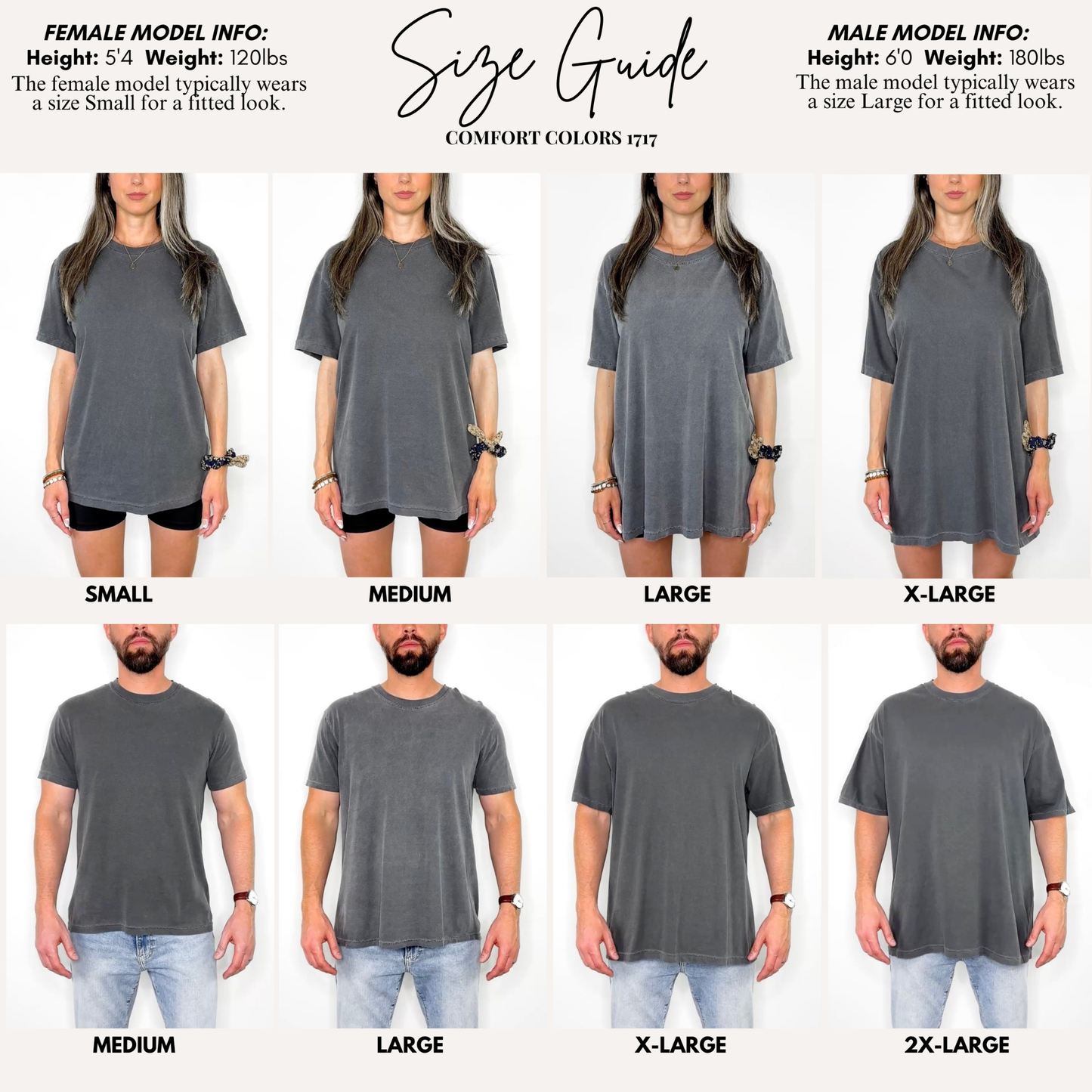 Smith Point Outer Beach – Premium Garment-Dyed – Washed Charcoal | Salt + Shore