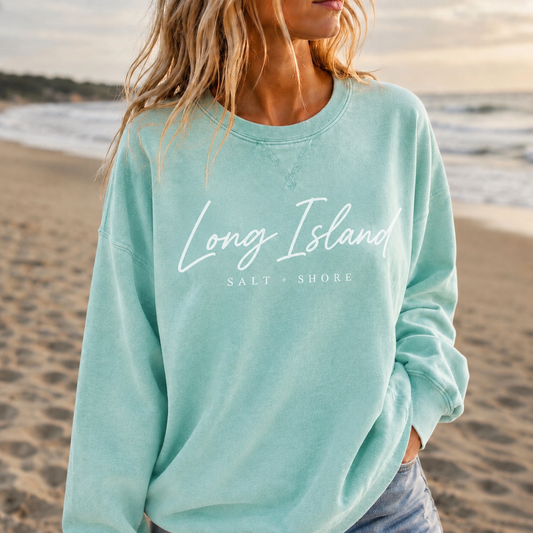 Long Island Signature – Premium Vintage Wash - Coastal Mint | Salt + Shore