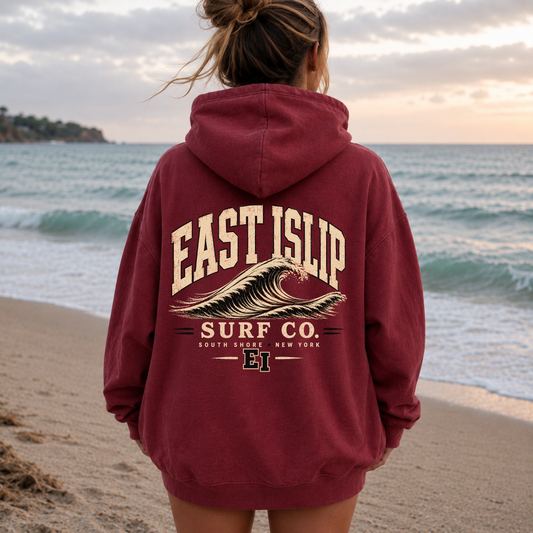 East Islip Surf Co. – Premium Garment-Dyed – Red Tide | East Islip | Salt + Shore