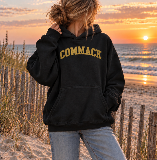 Commack Heavyweight Embroidered - Black | Commack | Salt + Shore