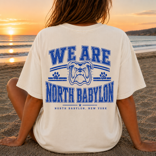 We Are North Babylon – Premium Garment-Dyed – Bone | North Babylon Cheer | Salt + Shore
