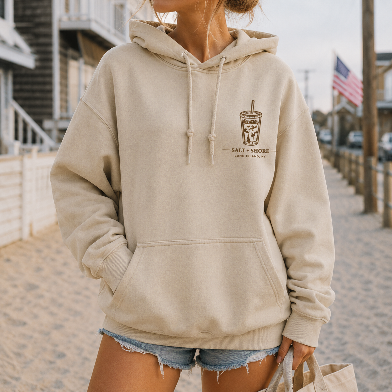 Brewed by the Shore – Classic Cotton – Sand | Salt + Shore