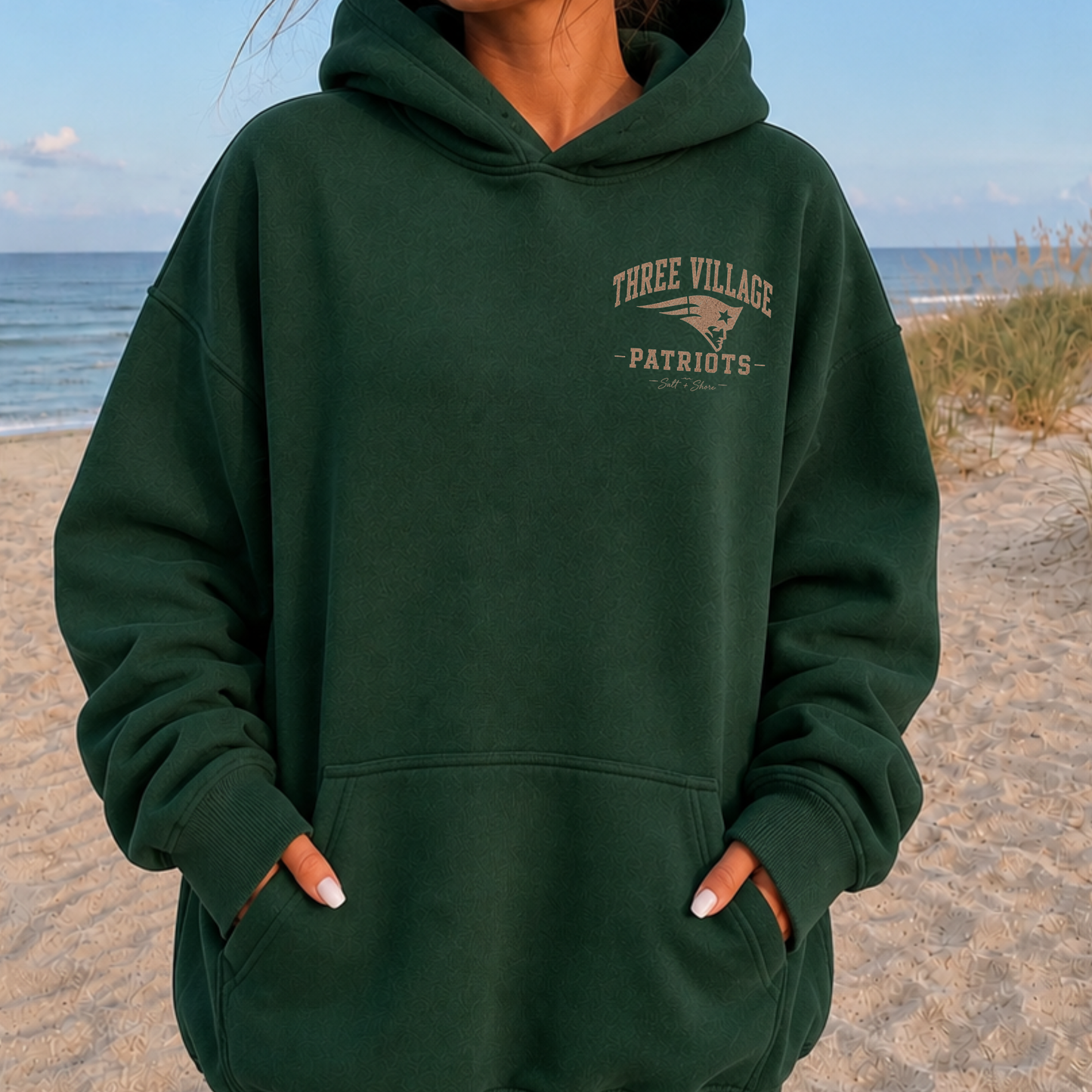 Three Village Varsity – Classic Cotton – Dune Pine | Three Village | Salt + Shore