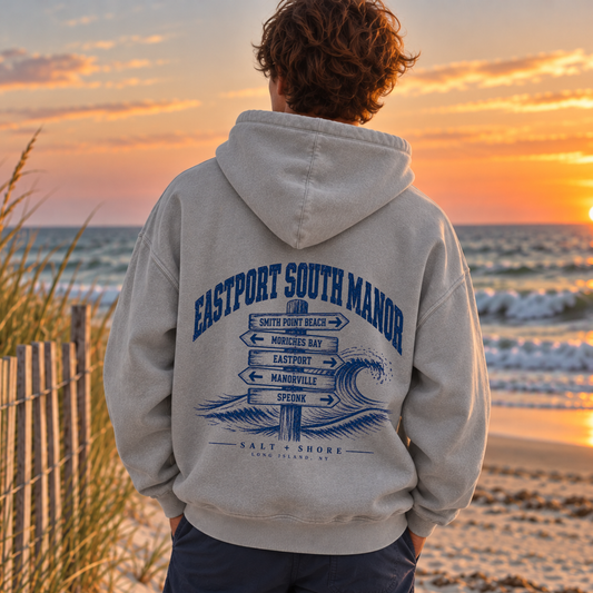 ESM Wayfinder - Premium Garment-Dyed – Washed Gray | ESM Sharks | Salt + Shore