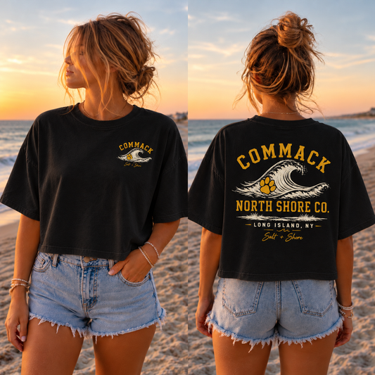 Commack North Shore Co. – Premium Garment-Dyed – Black | Commack | Salt + Shore